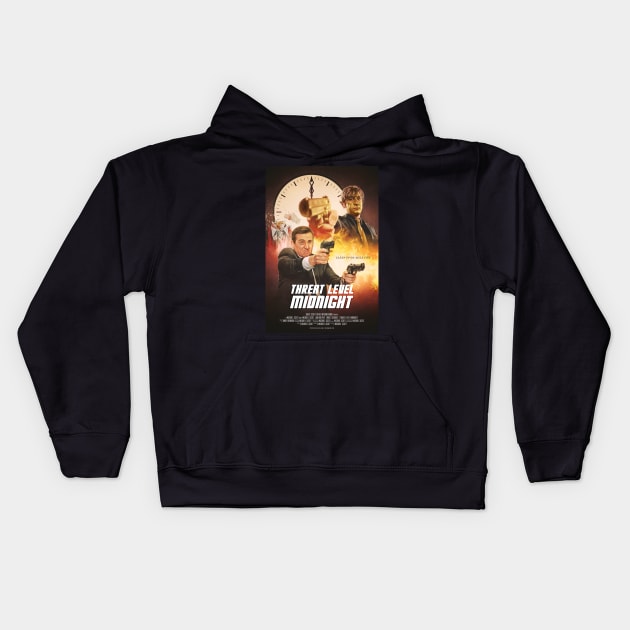 Threat Level Midnight Kids Hoodie by cmloweart